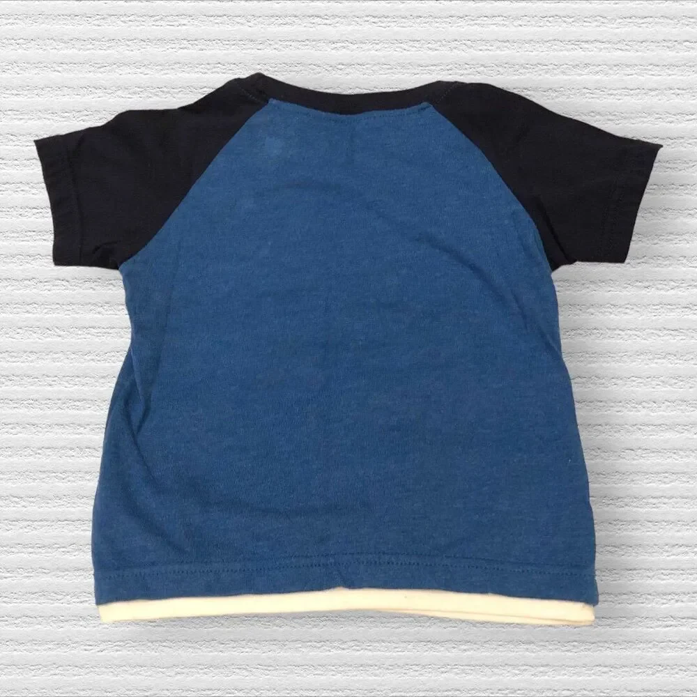 Nannette Kids 24m Robot Lift Flap Tee Shirt